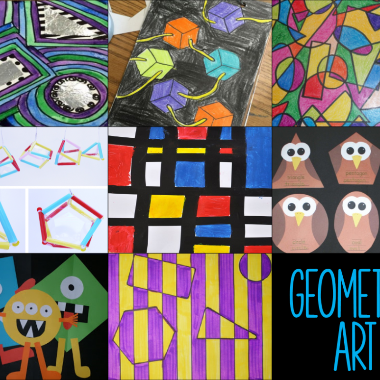 Geometry Games and Ideas for 1st & 2nd Graders