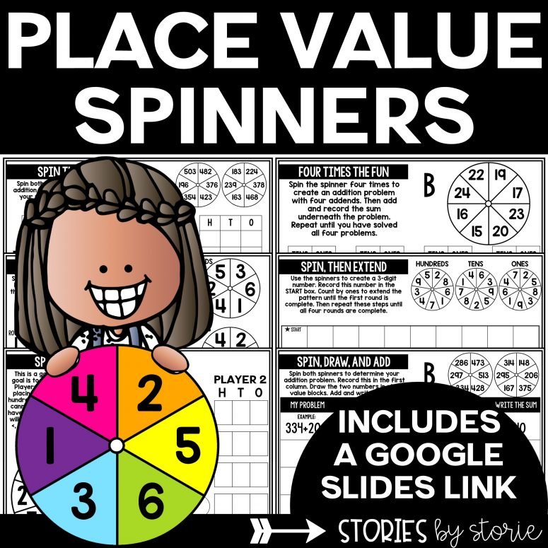 Place Value Games with Spinners