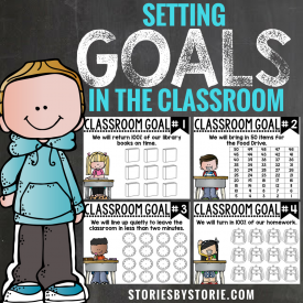 Goals help set a purpose and a direction for where you are headed. While you are building your classroom community, why not take the time to make some common goals that EVERY student in your classroom can work towards? Here's a little glimpse into how I do this in my classroom.