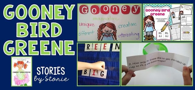 Gooney Bird Greene – Character Traits, Story Retell, Freebies, and More