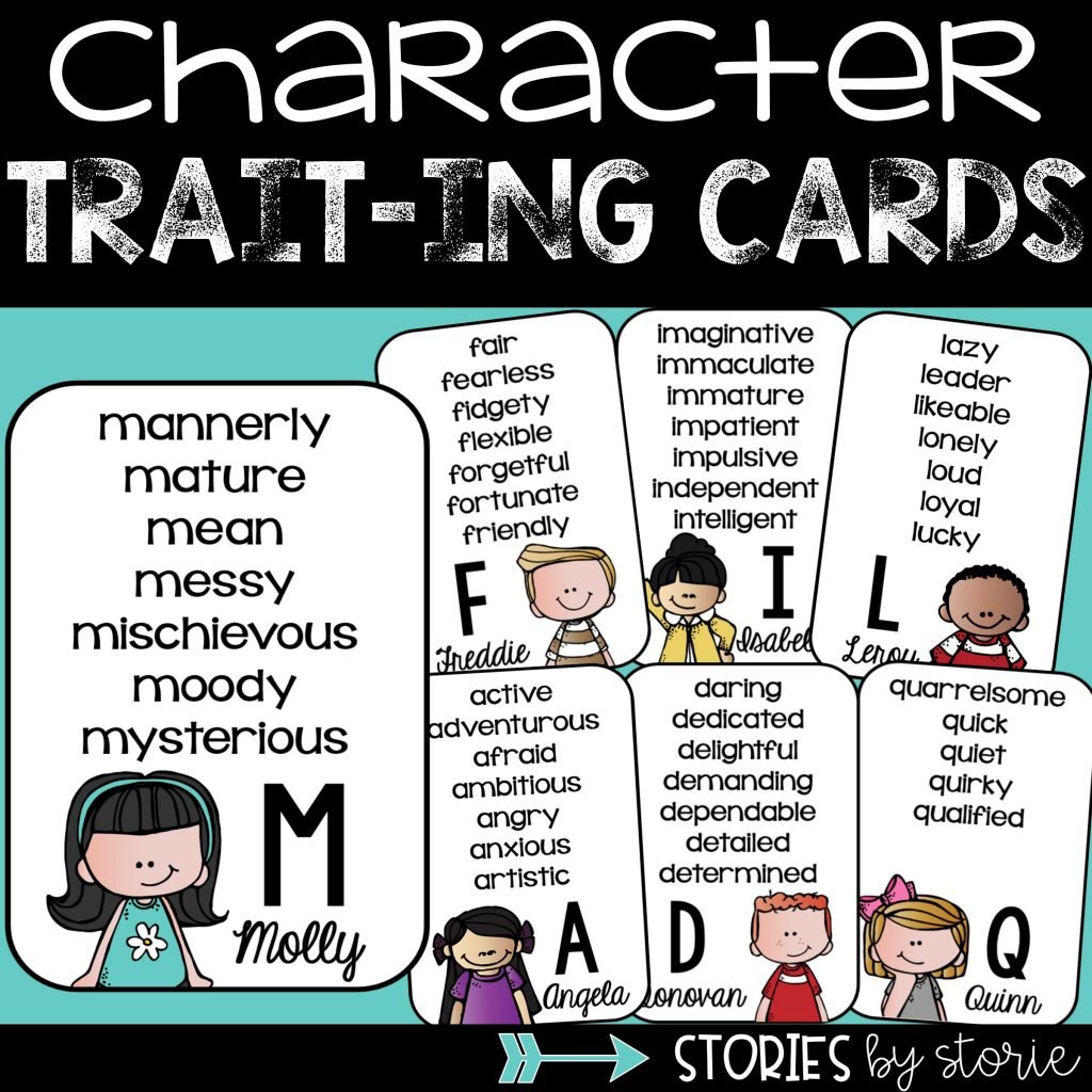 You can use these Character Trait-ing Cards to help students identify character traits while reading.