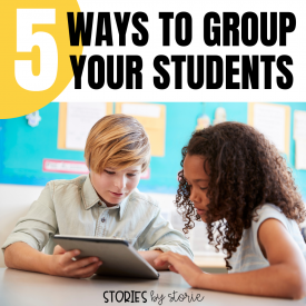 Grouping your students doesn't have to be a challenge. Here are 5 quick and easy ways to group your students using supplies you probably have in your school or classroom.