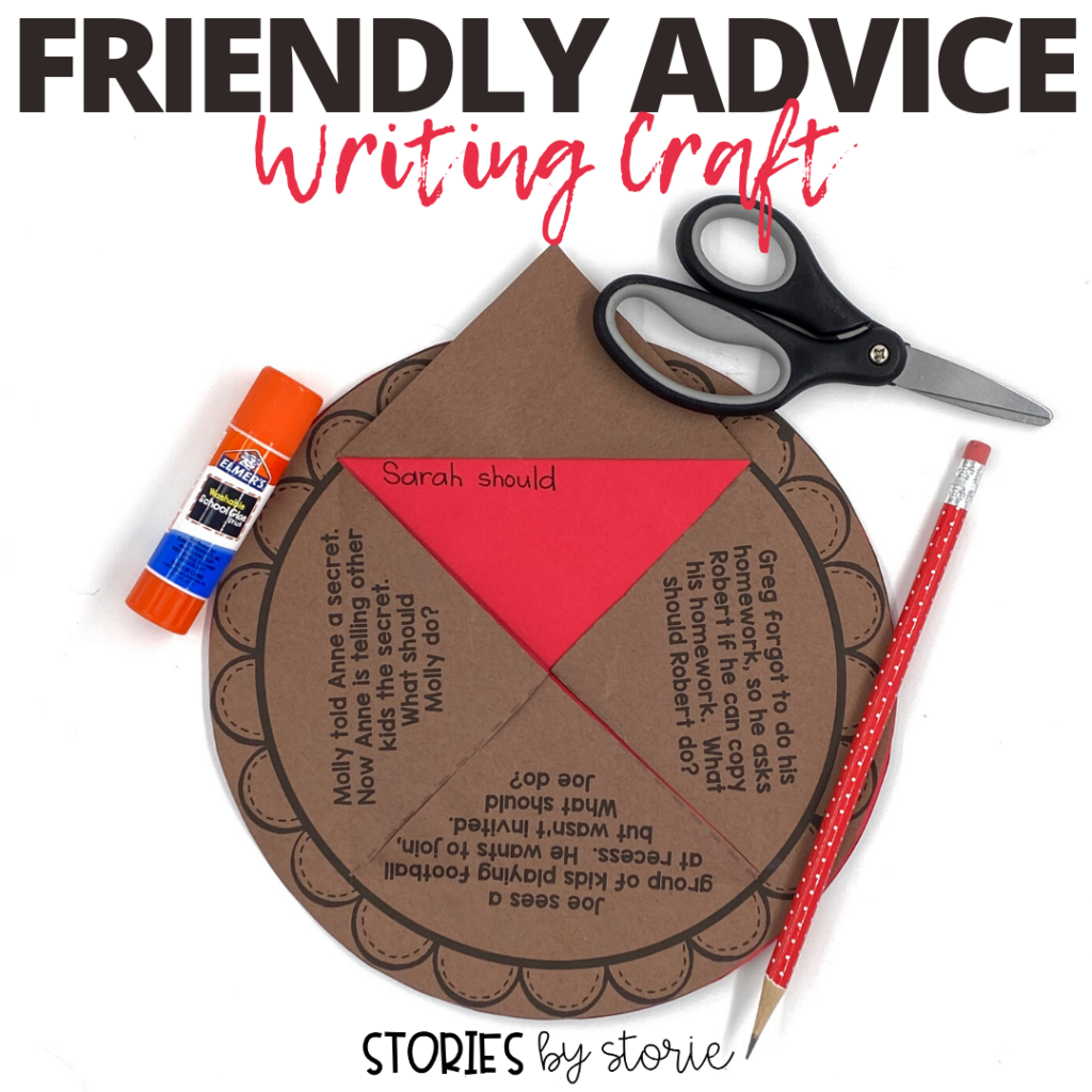 After reading Enemy Pie, you can talk to students about other friendship scenarios they might face. Students can offer friendly advice using this pie craft.