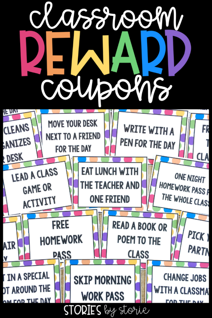 Tired of digging into your pockets to reward your students? Try coupons instead! These free classroom reward coupons are highly motivating PLUS you can add your own to match.