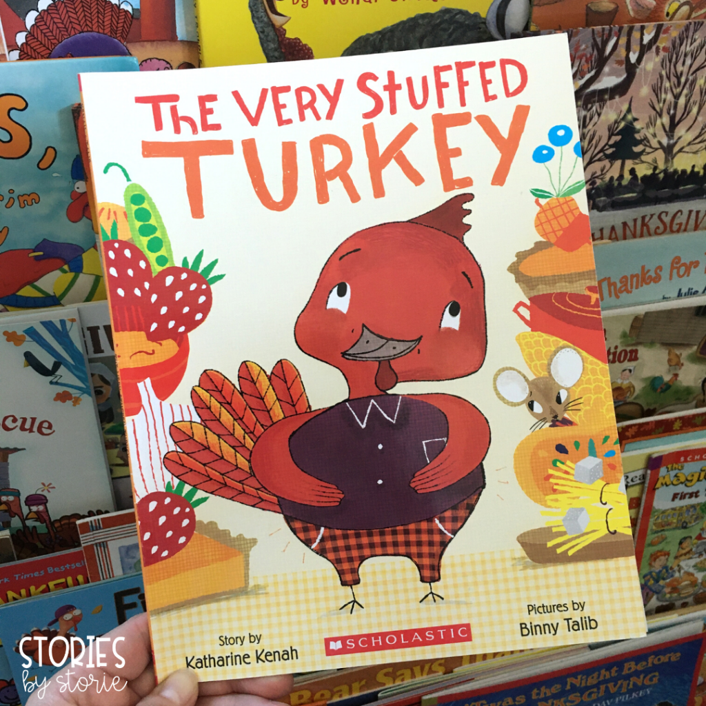 The Very Stuffed Turkey is a Thanksgiving story featuring a large turkey with a big problem - he's been invited to EVERYONE'S home for dinner! With five homes to visit - Horse's, Pig's, Sheep and Goat's, Cow's, and Mouse's - Turkey knows there'll be a ton of food to eat. But there'll also be friends and their families who can't wait to celebrate the holiday with Turkey! Can this very plump bird make it through every meal without bursting?