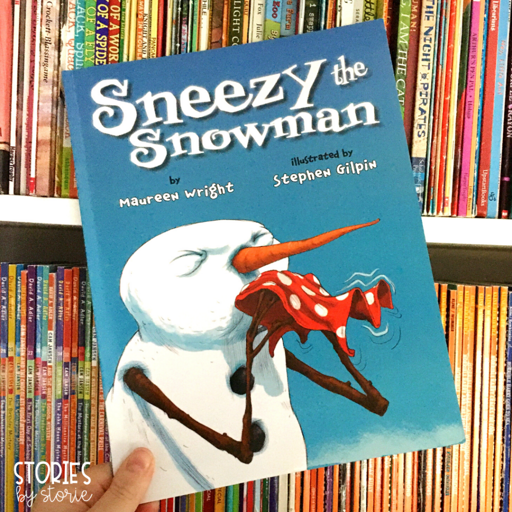 Sneezy the Snowman is a great book to share with your class in winter!