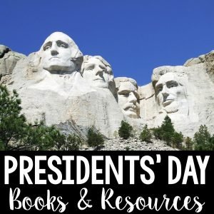 Presidents' Day is just around the corner and I thought I'd share some of my favorite resources to use in the classroom.
