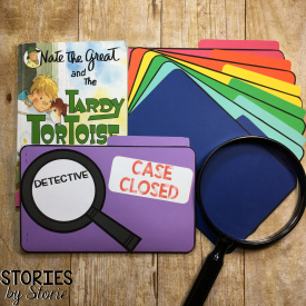 Nate the Great is a fantastic book series for introducing the mystery genre to 1st and 2nd graders. This flip book and craft booklet can be used with any of the books in the series.