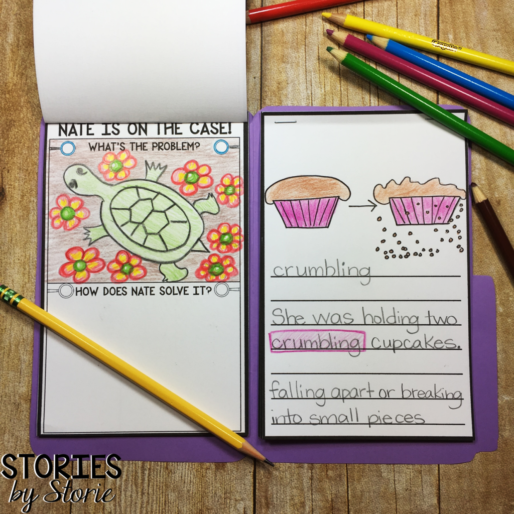 Nate the Great is a fantastic book series for introducing the mystery genre to 1st and 2nd graders. This craft booklet can be used with any of the books in the series.