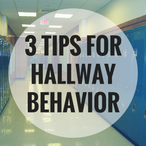 Transitions do not always come easy for students. However, getting from point A to point B doesn't have to be a nightmare. Here are three quick tips to help improve hallway behavior.
