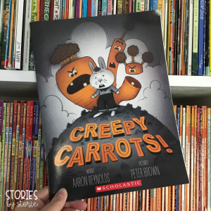 Creepy Carrots by Aaron Reynolds book cover