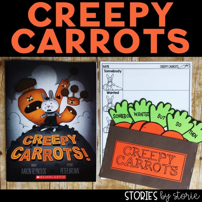 Creepy Carrots Retelling Activity
