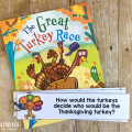 If you're looking for an entertaining book to read to your students before Thanksgiving, you need to check out The Great Turkey Race by Steve Metzger! This book companion contains comprehension questions, vocabulary, and a directed drawing that pairs well with a writing activity.