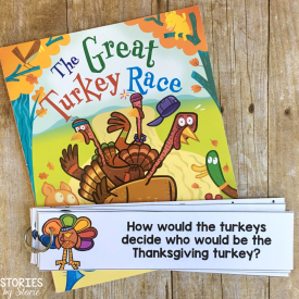 If you're looking for an entertaining book to read to your students before Thanksgiving, you need to check out The Great Turkey Race by Steve Metzger! This book companion contains comprehension questions, vocabulary, and a directed drawing that pairs well with a writing activity.