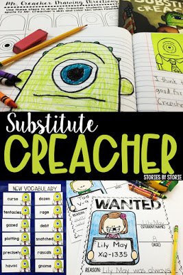 Substitute Creacher Book Activities