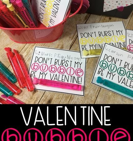 Valentine’s Day – Free Bubble Gift Tags