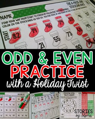 Odd & Even Practice with a Holiday Twist