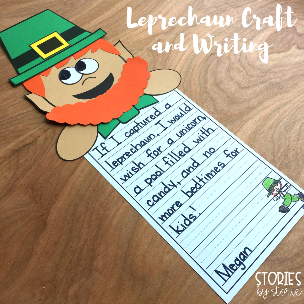 The Story of the Leprechaun by Katherine Tegen is a great story to read near St. Patrick's Day. This book companion is filled with comprehension questions, vocabulary words, graphic organizers, writing prompts, and a fun leprechaun craft!