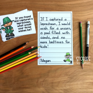 The Story of the Leprechaun by Katherine Tegen is a great story to read near St. Patrick's Day. This book companion is filled with comprehension questions, vocabulary words, graphic organizers, writing prompts, and a fun leprechaun craft!