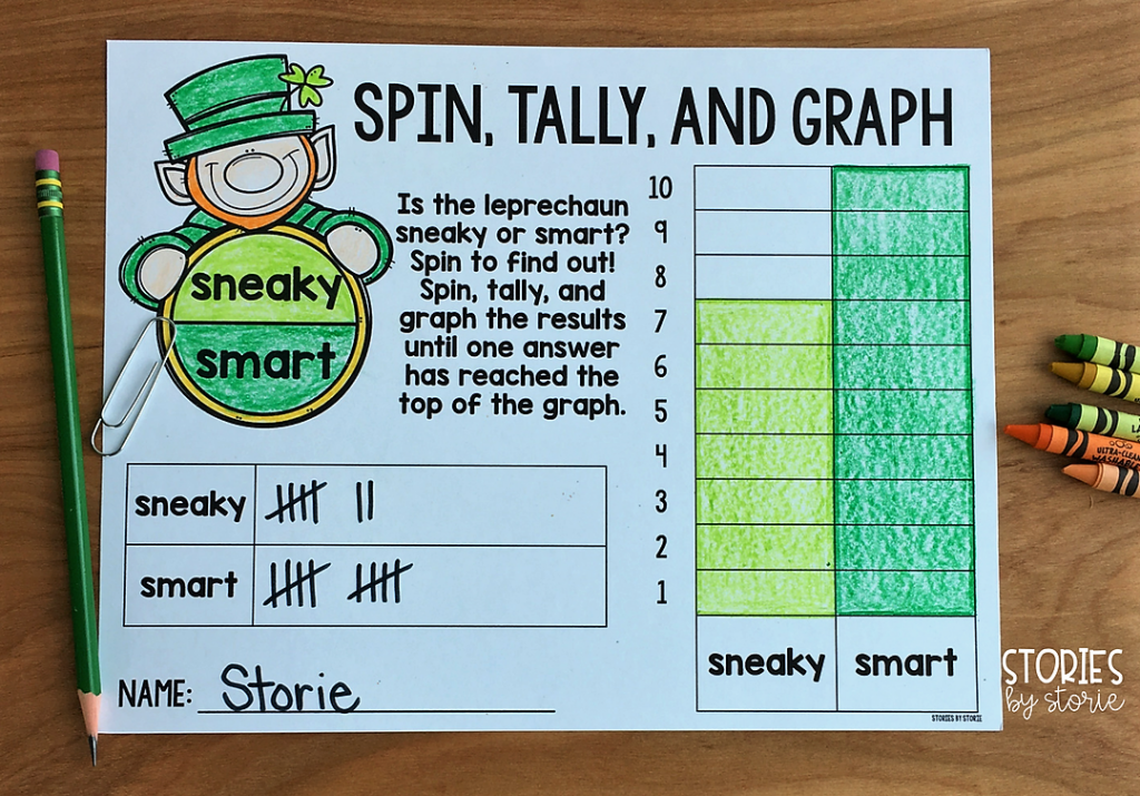 The Story of the Leprechaun by Katherine Tegen is a great story to read near St. Patrick's Day. This book companion is filled with comprehension questions, vocabulary words, graphic organizers, writing prompts, and a fun leprechaun craft!