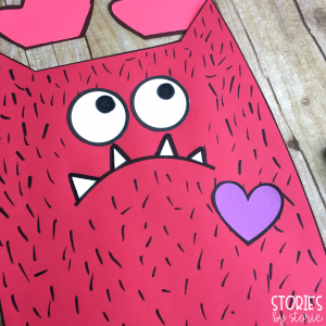 After reading Love Monster by Rachel Bright, students can create their own love monsters with this free craft. You can choose between three different writing options.