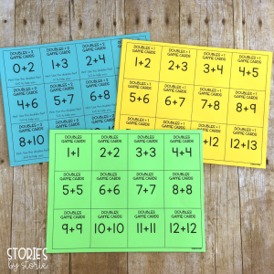 Looking for a fun way to practice doubles facts? Take a look at these games! Students will get the practice they need while having fun. Included are three games for doubles facts, three games for doubles + 1 facts, and three games for doubles + 2 packs. There are also anchor charts, practice pages, and color by number pages.