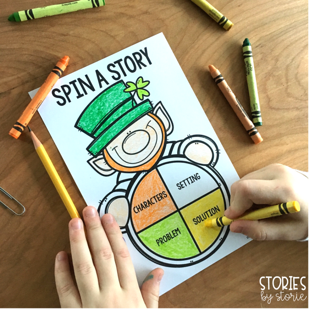 The Story of the Leprechaun by Katherine Tegen is a great story to read near St. Patrick's Day. This book companion is filled with comprehension questions, vocabulary words, graphic organizers, writing prompts, and a fun leprechaun craft!