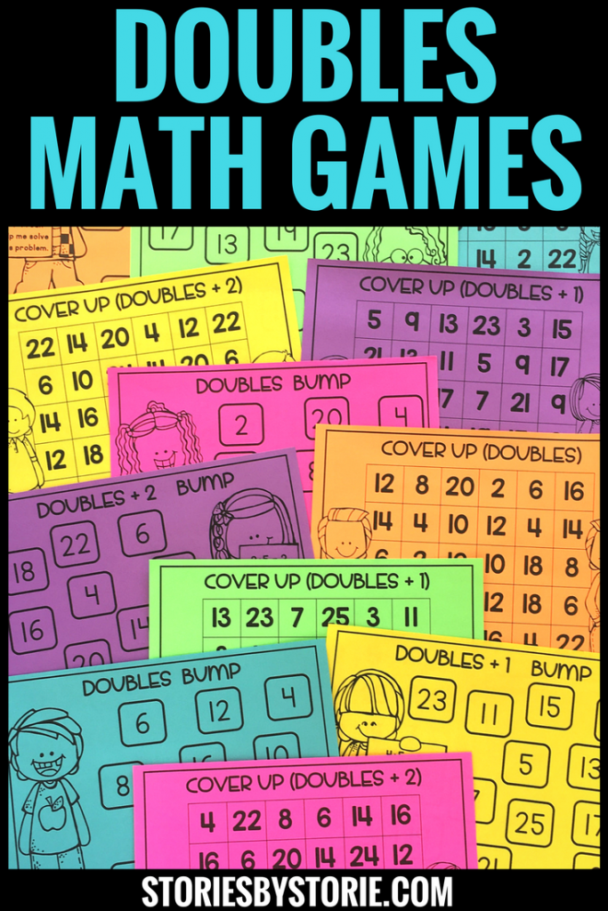Looking for a fun way to practice doubles facts? Take a look at these games! Students will get the practice they need while having fun. Included are three games for doubles facts, three games for doubles + 1 facts, and three games for doubles + 2 packs. There are also anchor charts, practice pages, and color by number pages.