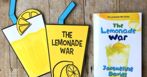 Looking for activities to use with The Lemonade War by Jacqueline Davies? Take a look at this lemonade craft and vocabulary booklet.