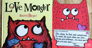 Can you imagine living in a world where no one loves you and you feel all alone? That's how Love Monster feels! This story written by Rachel Bright takes us on Love Monster's journey as he finds love when he least expects it. Today I'm sharing how to make this little craft and writing activity that you can use after reading this story.