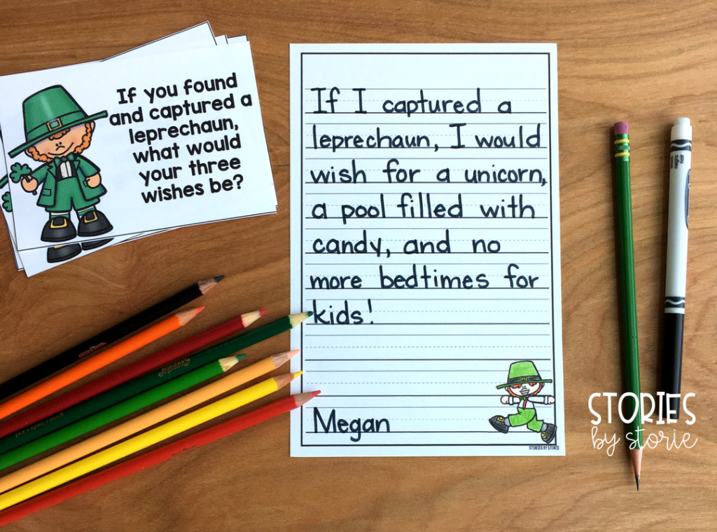 The Story of the Leprechaun by Katherine Tegen is a great story to read near St. Patrick's Day. This book companion is filled with comprehension questions, vocabulary words, graphic organizers, writing prompts, and a fun leprechaun craft!