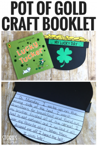 If you're working on narrative writing near St. Patrick's Day, students can write their stories in this pot of gold craft booklet.
