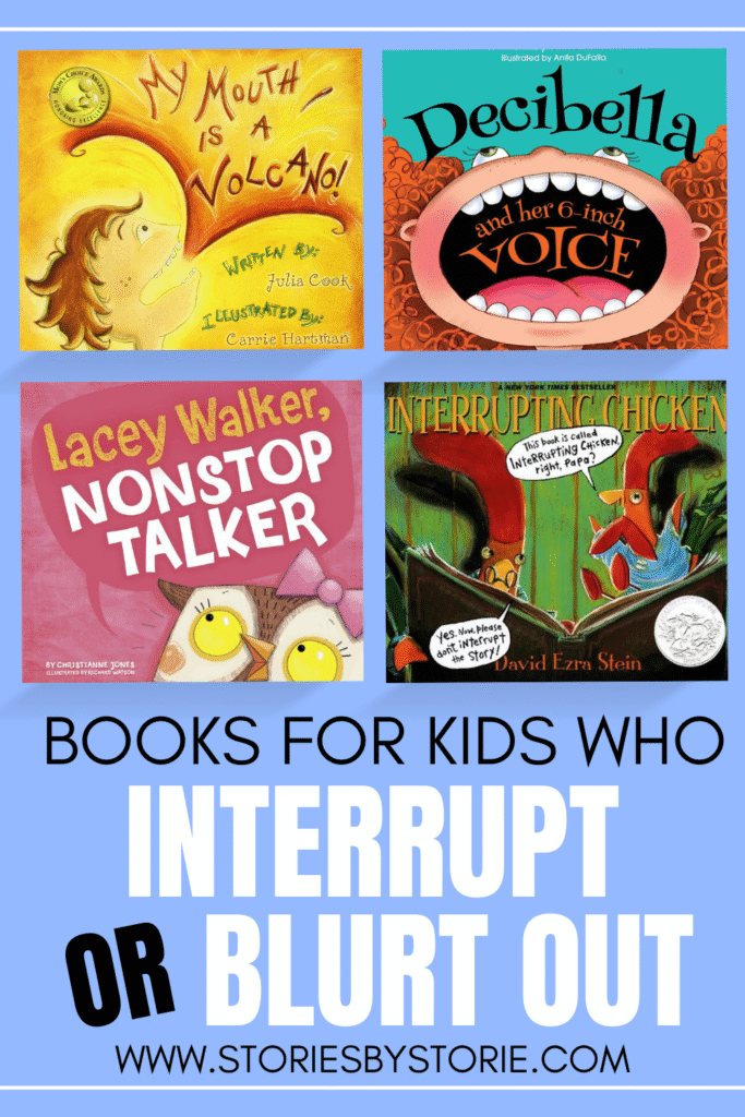 It’s never too late to stop and review the rules and expectations in the classroom. I love to use picture books to help teach (and re-teach) these lessons. Here are a few of my favorite books that you can read to your class when interrupting is a problem.