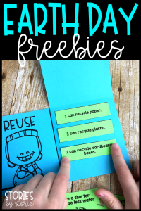 Do you need a quick activity for Earth Day? Take a look at this free sorting activity. Students sort examples under the reduce, reuse, and recycle flaps. There are also four color-by-code activities with an Earth Day theme.