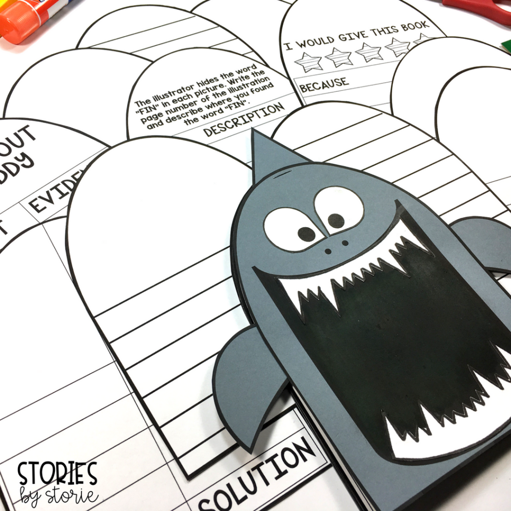 Freddy Thresher, the main character in the Ready, Freddy! series by Abby Klein loves sharks! Your shark enthusiasts can create this shark craft and response booklet to use while reading any of the books in the Ready, Freddy! series.