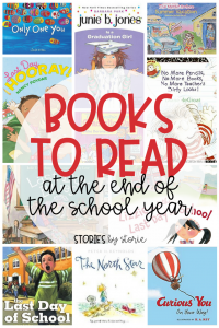 The end of the school year can be filled with a variety of emotions. You are bound to find students who feel joy, sadness, and even fear about the school year ending. I always turn to books to help students cope with whatever they are feeling in that moment. Here are several books your students might enjoy at the end of the school year.