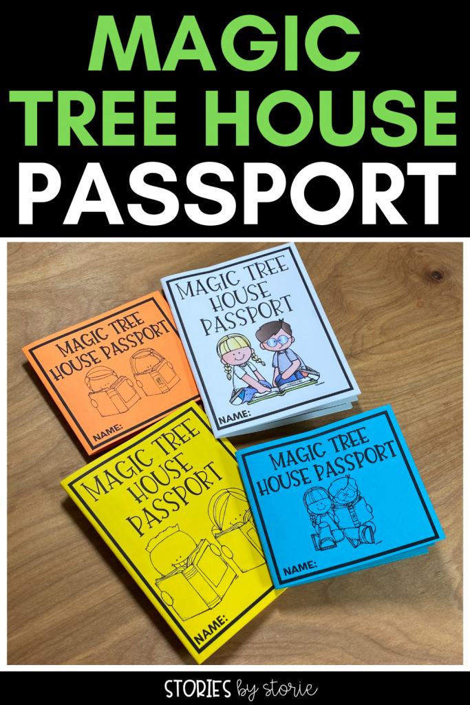 Kids love the Magic Tree House series! Now your students can track their reading adventures through time and space with this Magic Tree House Passport booklet. Students add a stamp to the passport for each book they read in the original series.