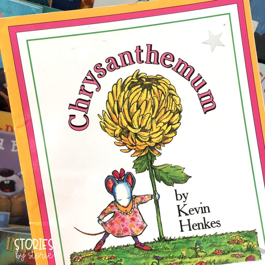 Chrysanthemum by Kevin Henkes is a wonderful book choice for the first day of school because it is a story that both students and teacher love to read.