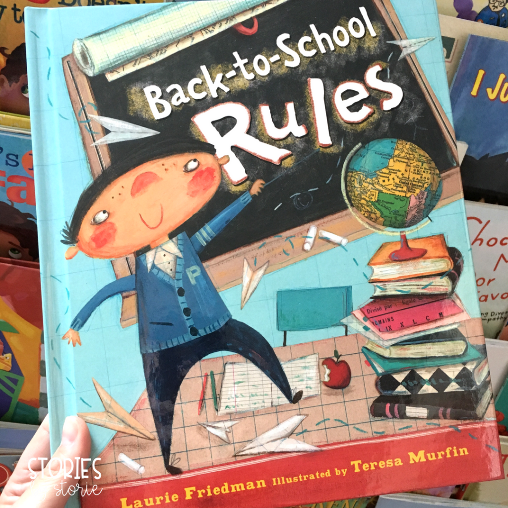 Back-to-School Rules by Laurie Friedman is a great book to read on the first day of school when you are establishing routines and procedures with your class.