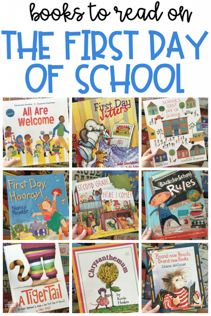 Reading the right book on the first day of school can set the tone for the whole year! While students love to hear stories more than once, you should definitely have some new books to share with your students each year. These books for the first day of school are sure to be a hit!
