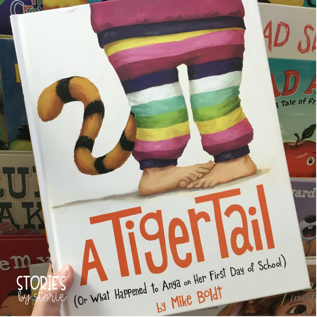 A Tiger Tail (or What Happened to Anya on Her First Day of School) is a great book to read on the first day of school.
