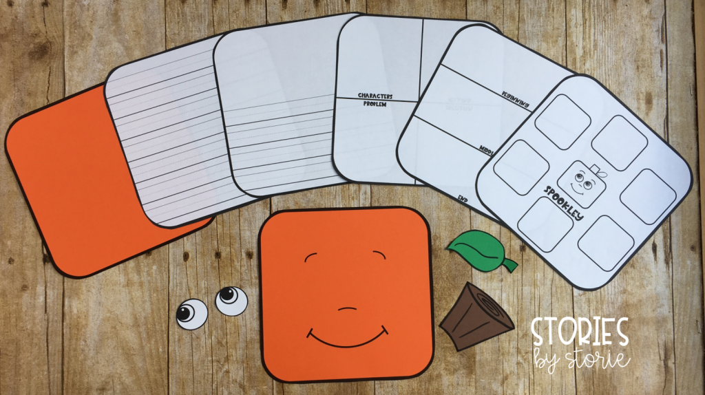 After reading The Legend of Spookley the Square Pumpkin by Joe Troiano, students can respond to the text using these square pumpkin reading response craft booklets.