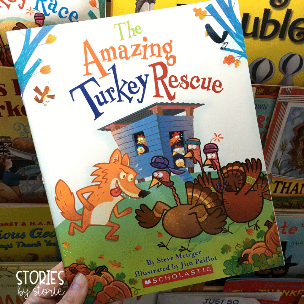 If you are a fan of Steve Metzger's books, you need to grab a copy of The Amazing Turkey Rescue. This is a great book to read before Thanksgiving.