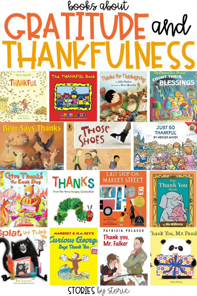 There are many important lessons students can learn from books to help encourage gratitude and thankfulness. Here are some books about gratitude and thankfulness that you can read together. I encourage you to share these books throughout the whole year and not just near the holidays.