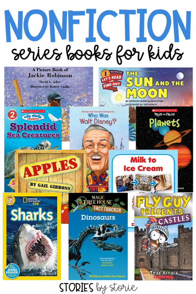 Nonfiction text surrounds us in our everyday lives, but often younger students struggle to find nonfiction texts that they can both read and comprehend easily. Not only am I going to share some of my favorite nonfiction series books for kids, but I'm also going to give you a peek into some of these books so you know what to expect!