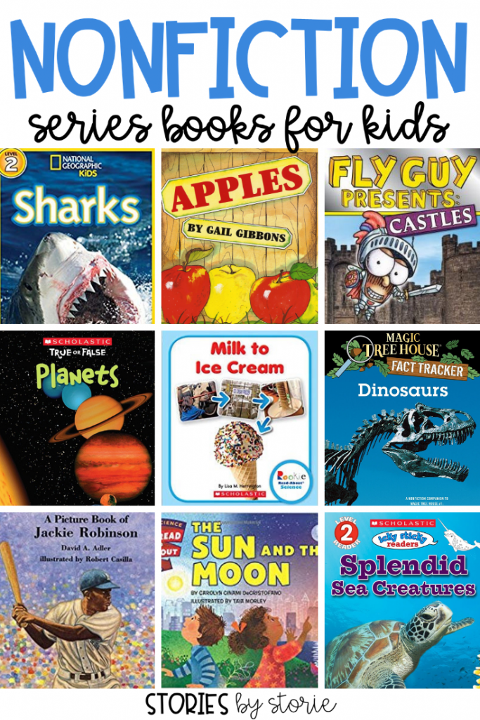 Nonfiction text surrounds us in our everyday lives, but often younger students struggle to find nonfiction texts that they can both read and comprehend easily. Not only am I going to share some of my favorite nonfiction series books for kids, but I'm also going to give you a peek into some of these books so you know what to expect!