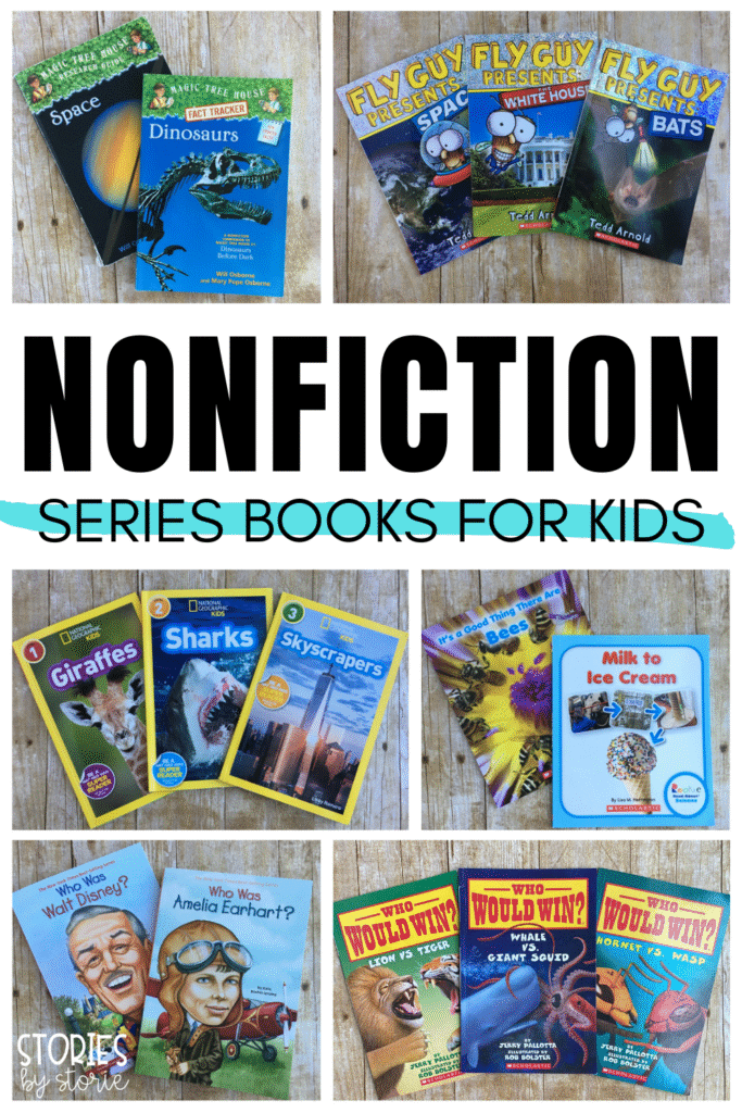 Nonfiction text surrounds us in our everyday lives, but often younger students struggle to find nonfiction texts that they can both read and comprehend easily. Not only am I going to share some of my favorite nonfiction series books for kids, but I'm also going to give you a peek into some of these books so you know what to expect!
