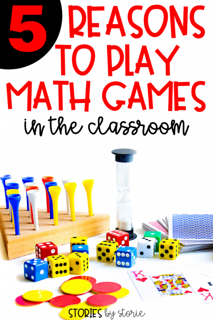 I think we can all agree that kids love to play math games. I love to build upon their love of games by incorporating game time into my math block as often as possible. Playing math games is not only fun, but these games can also provide so many benefits. Here are 5 reasons to play math games in the classroom.