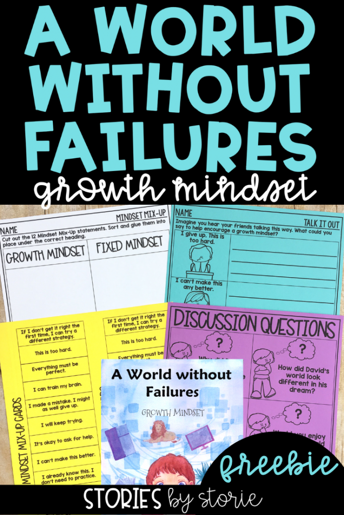 Having a growth mindset can help children take on challenges. One way to introduce a growth mindset is through books. A World Without Failures by Esther Pia Cordova helps explain why failure can be a good thing. Here are some activities you can pair with this story.