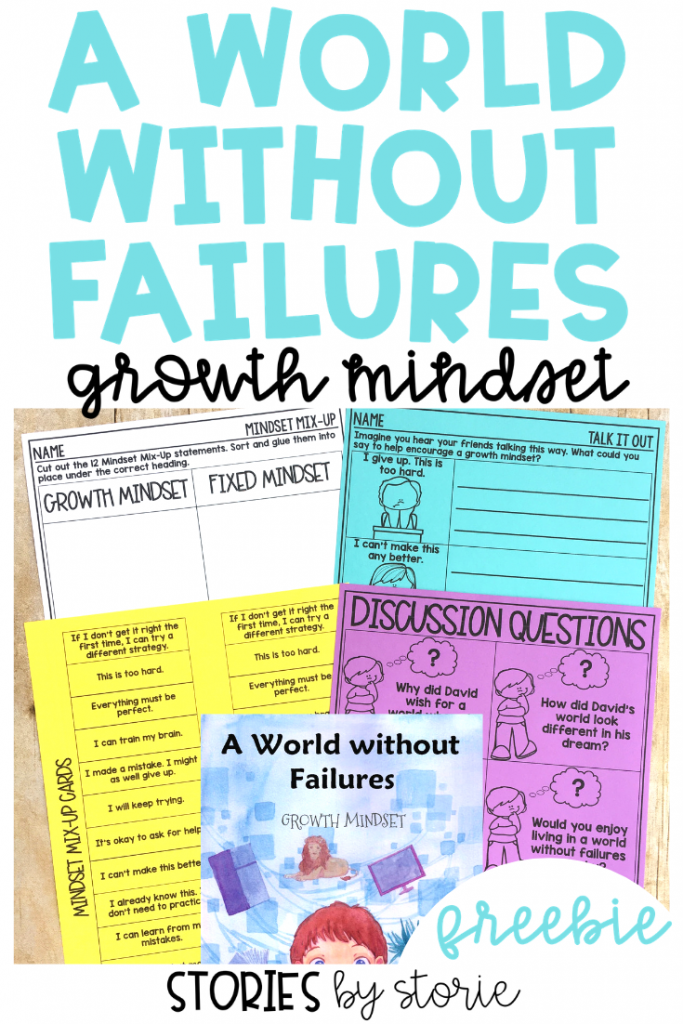Having a growth mindset can help children take on challenges. One way to introduce a growth mindset is through books. A World Without Failures by Esther Pia Cordova helps explain why failure can be a good thing. Here are some activities you can pair with this story.